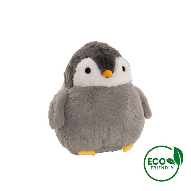 Rony the Penguin Eco Plush Soft Toy Grey