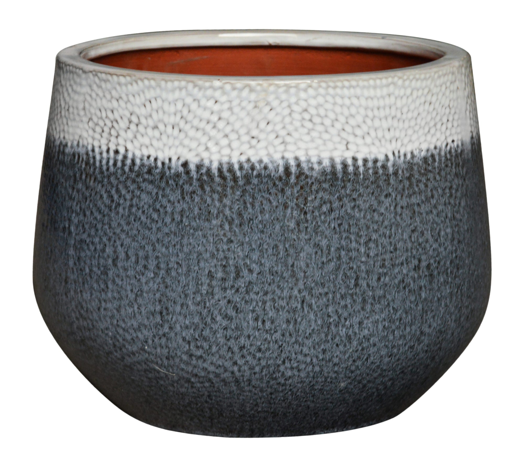 GLAZED COSMO 2 TONE POT
