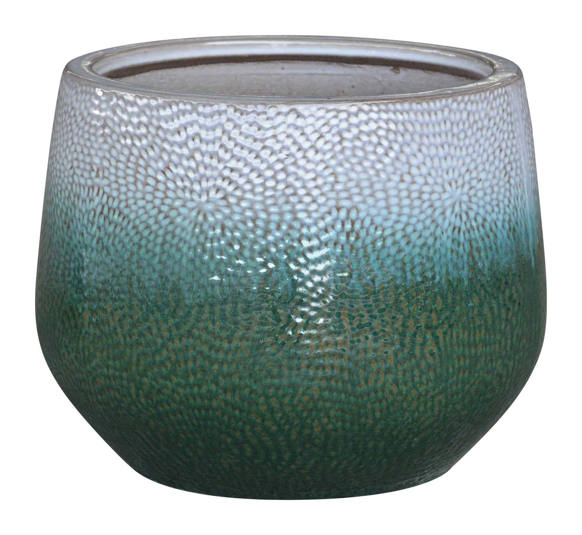 GLAZED COSMO 2 TONE POT