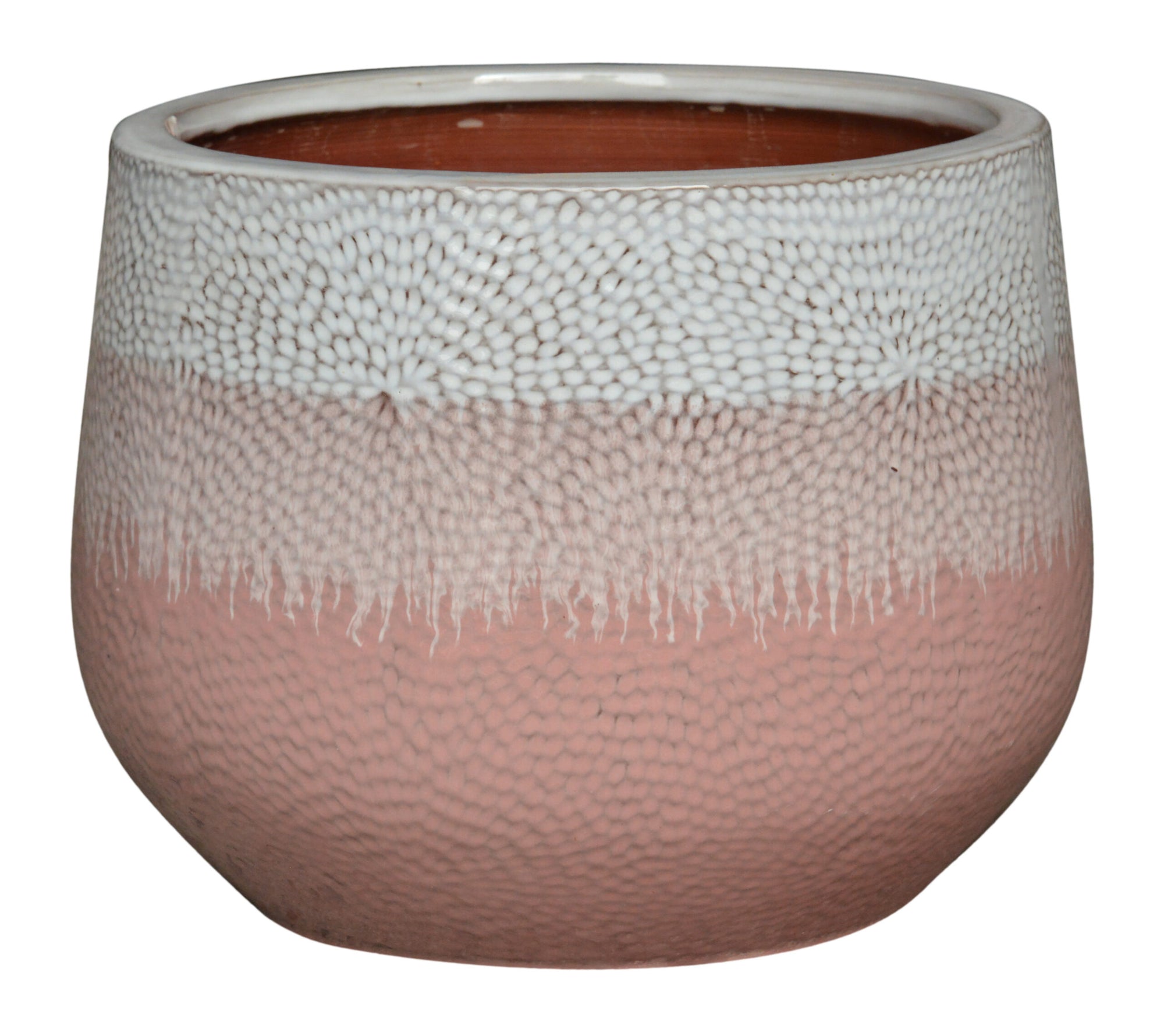GLAZED COSMO 2 TONE POT