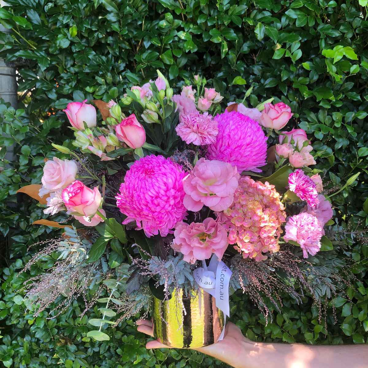 BLUSH ARRANGEMENT Northside Flower Market