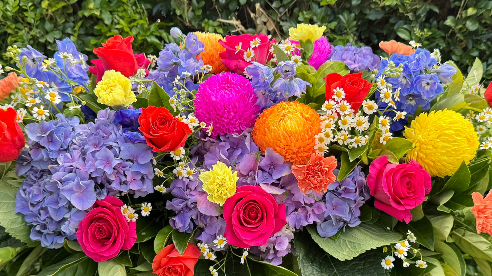 BRIGHT CASKET SPRAY