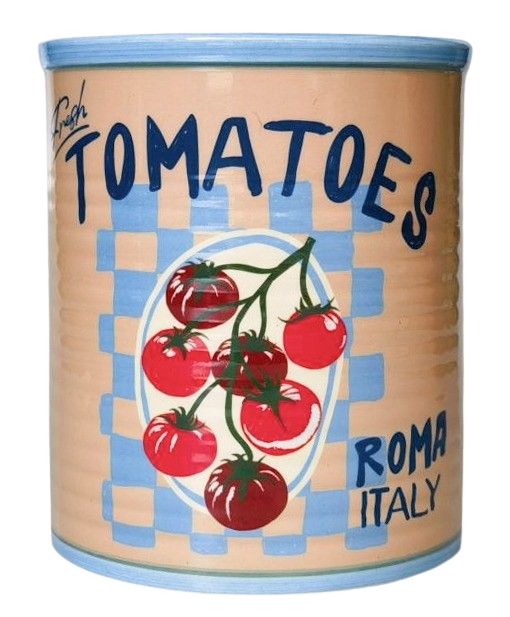 FRESH TOMATO CAN PLANTER - 16cm