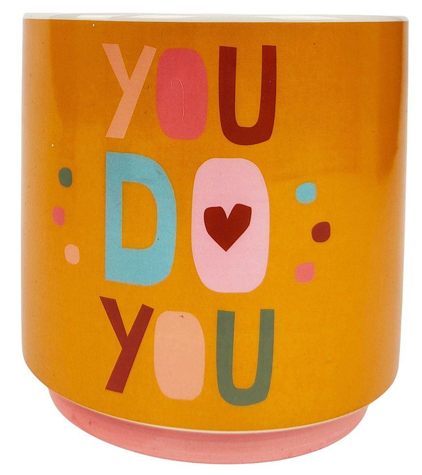 FUNKY QUOTE PLANTER - 13CM