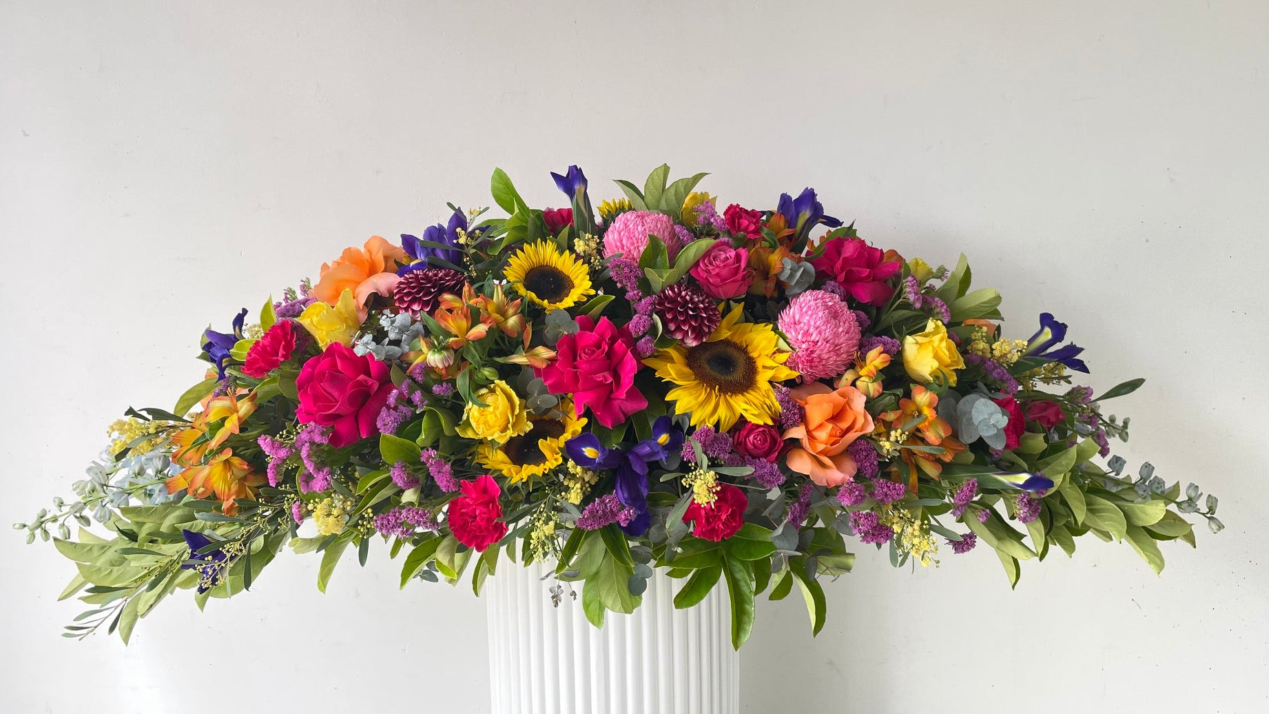 BRIGHT CASKET SPRAY