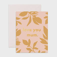 MOTHERS DAY HAND WRITTEN GREETING CARD