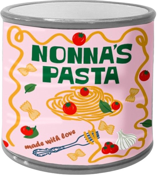 NONNA'S PASTA CAN PLANTER - 12cm