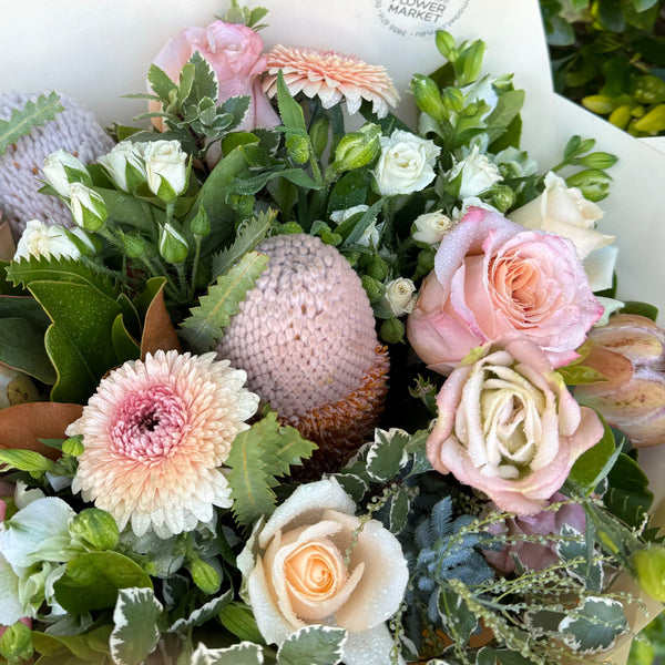 PASTEL ROMANTIC NATIVE BOUQUET Northside Flower Market