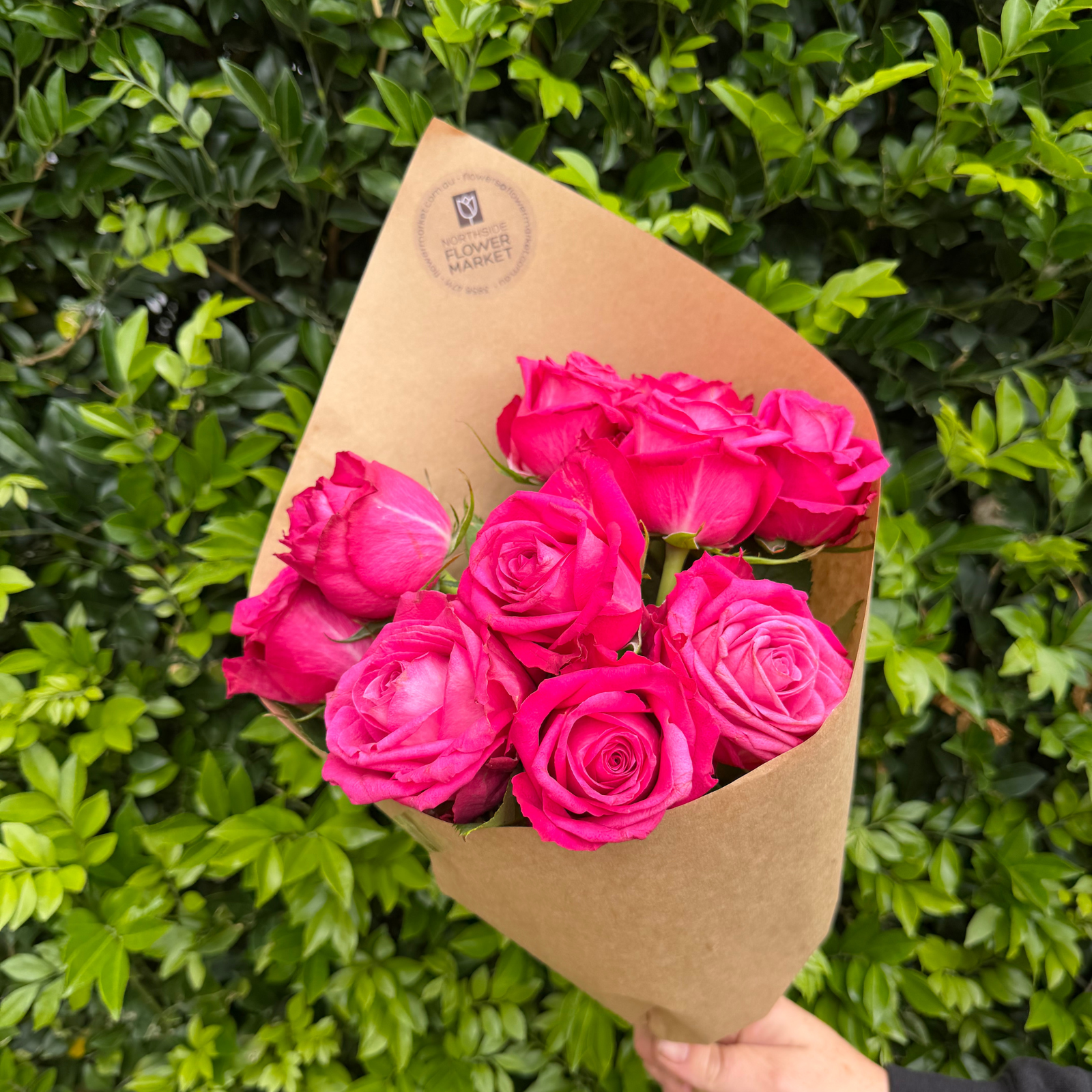 FRESH LOCAL ROSE BUNCH - 40CM