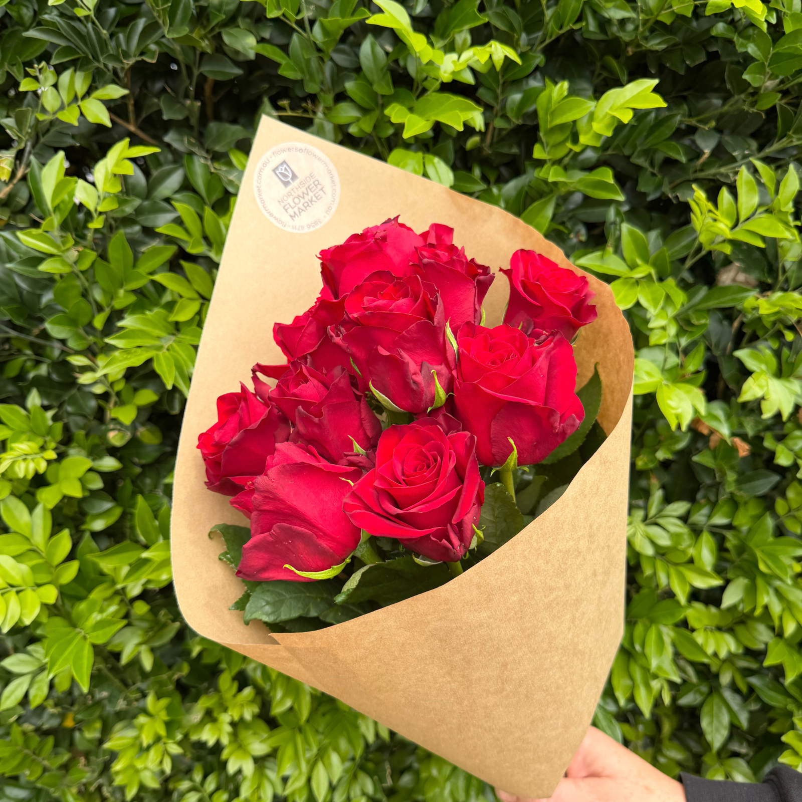 FRESH LOCAL ROSE BUNCH - 40CM